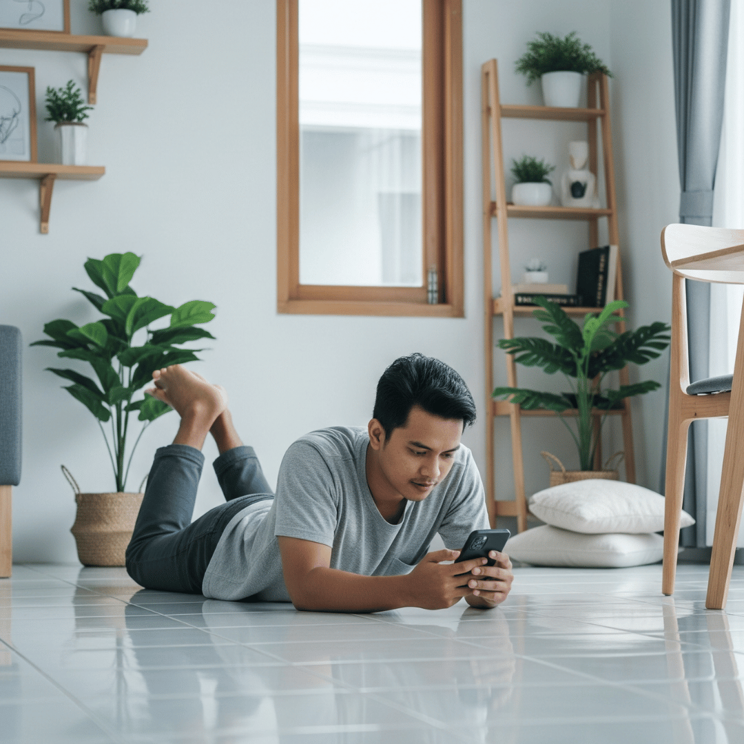 Tidur di Lantai Sebabkan Paru-Paru Basah? Ini Jawaban Medisnya