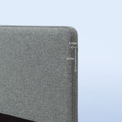 Lumi Cot + Backrest - Bed Frame In a Box