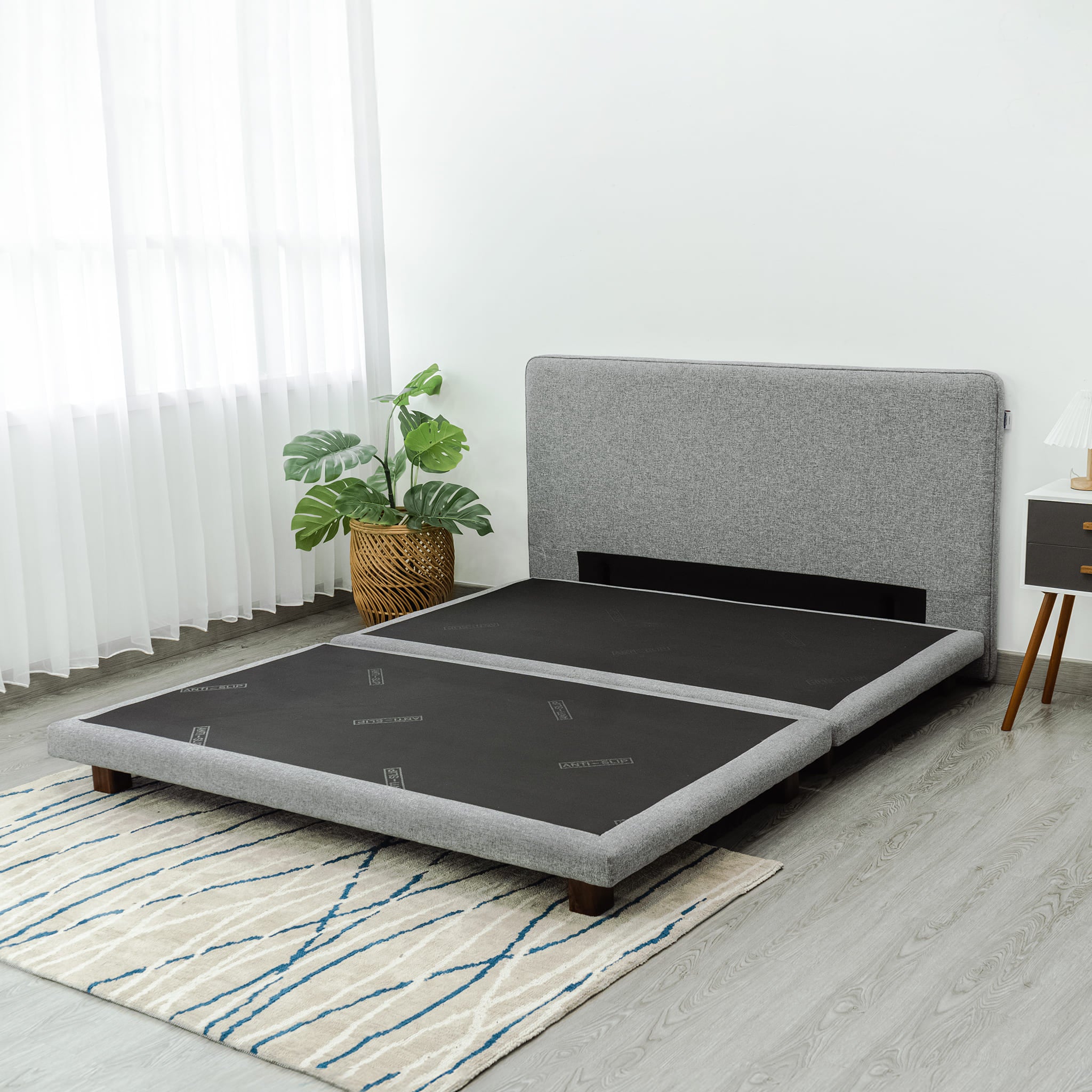 Lumi Cot + Backrest - Bed Frame In a Box