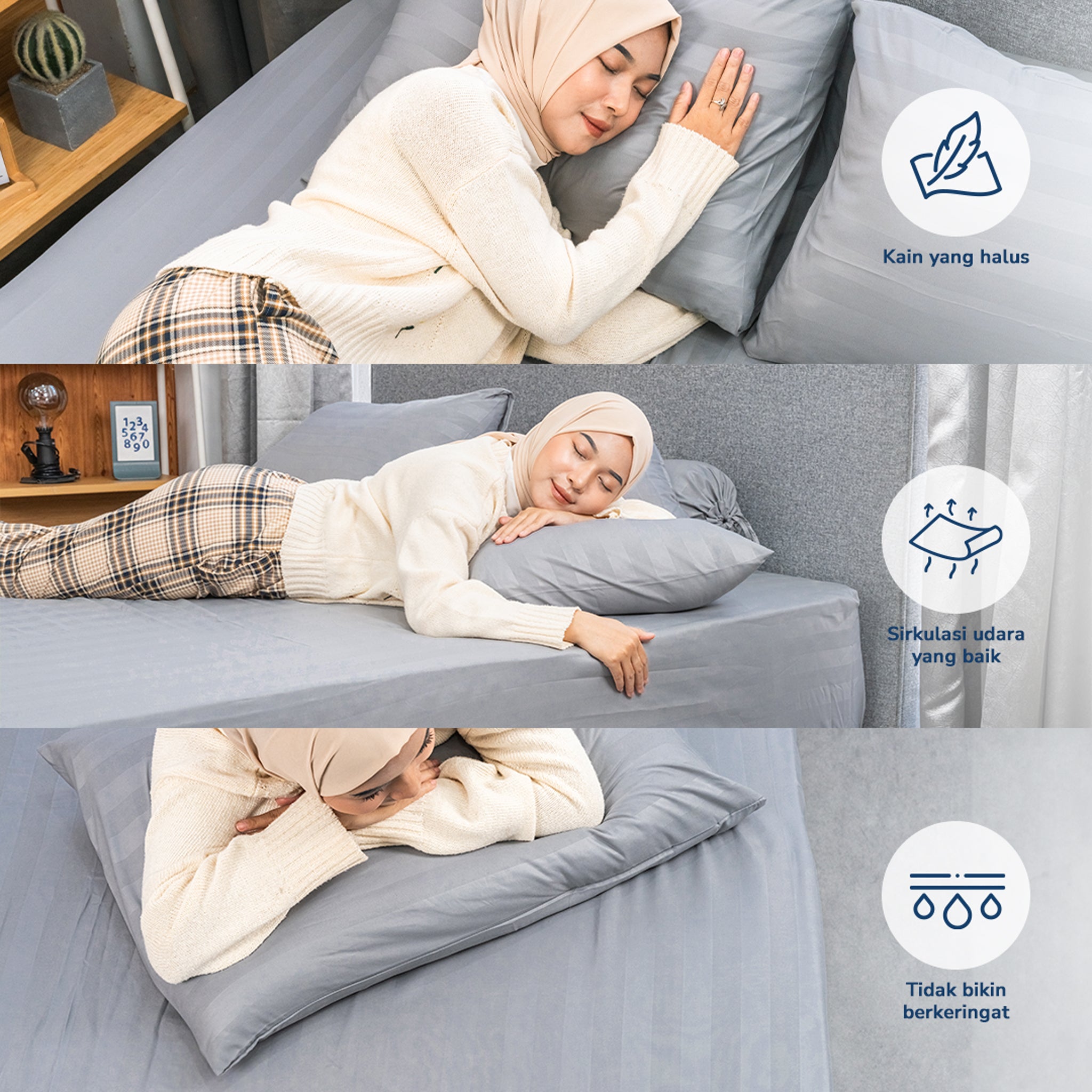 Lumi Aesthetic / Fitted Bedsheet Set