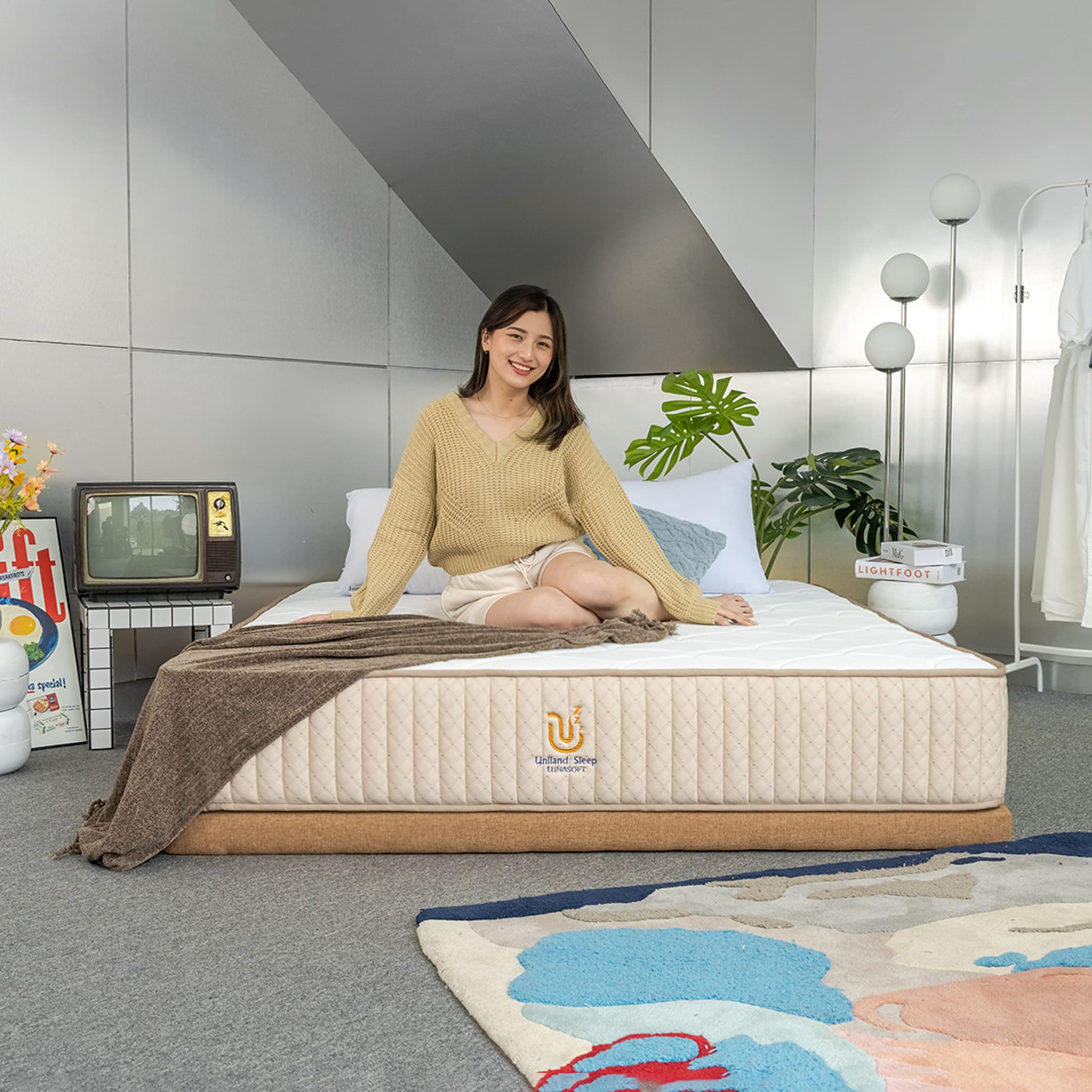 Kasur Busa LunaSoft FlipRest Memory Foam 25cm