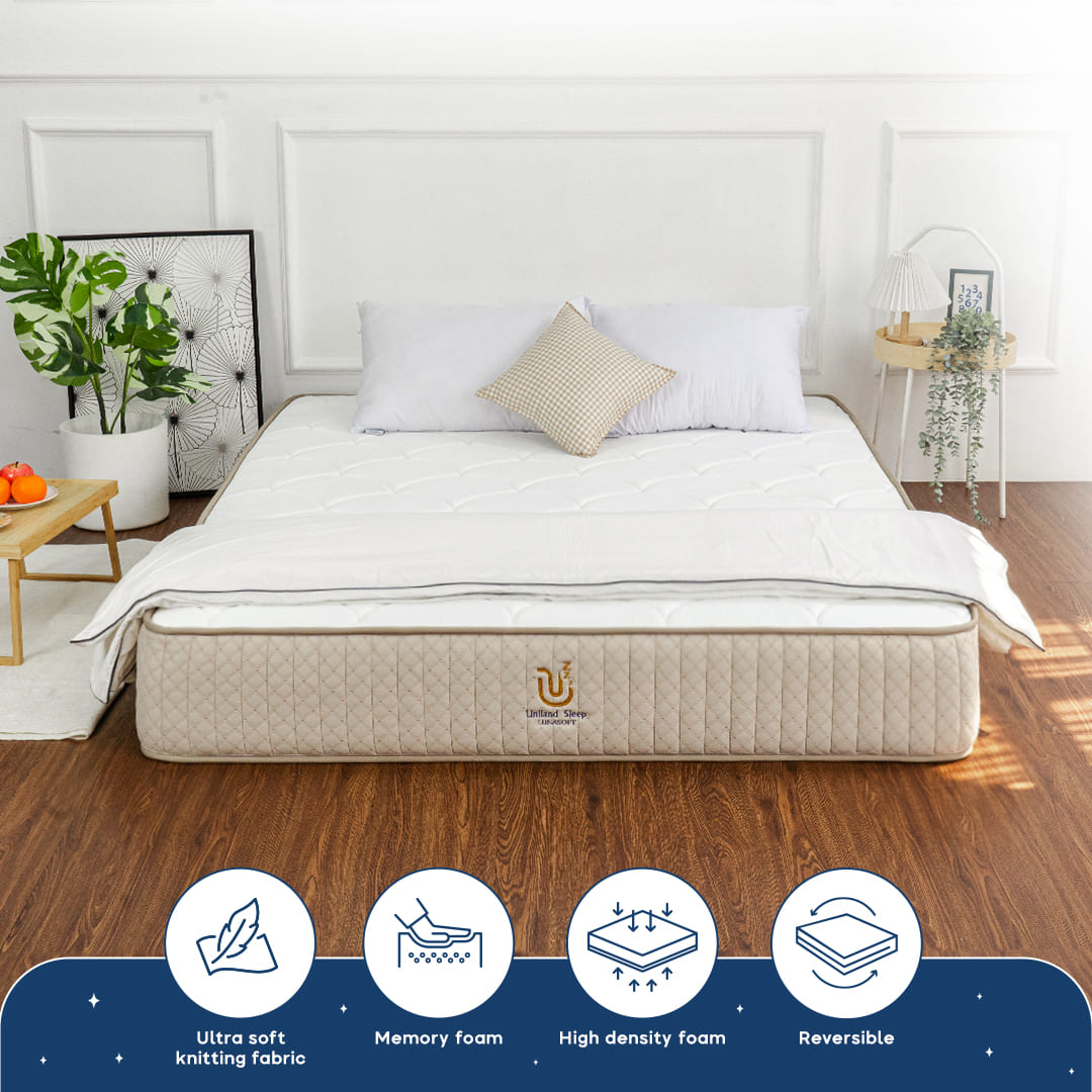 Kasur Busa LunaSoft FlipRest Memory Foam 25cm