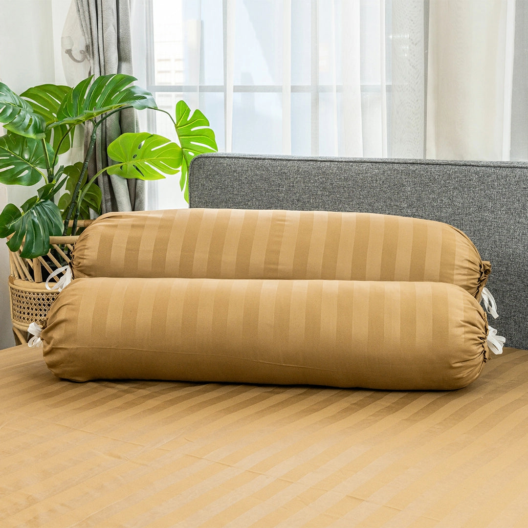 2 Pcs Bed Bolster Cover