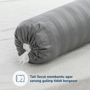 2 Pcs Bed Bolster Cover