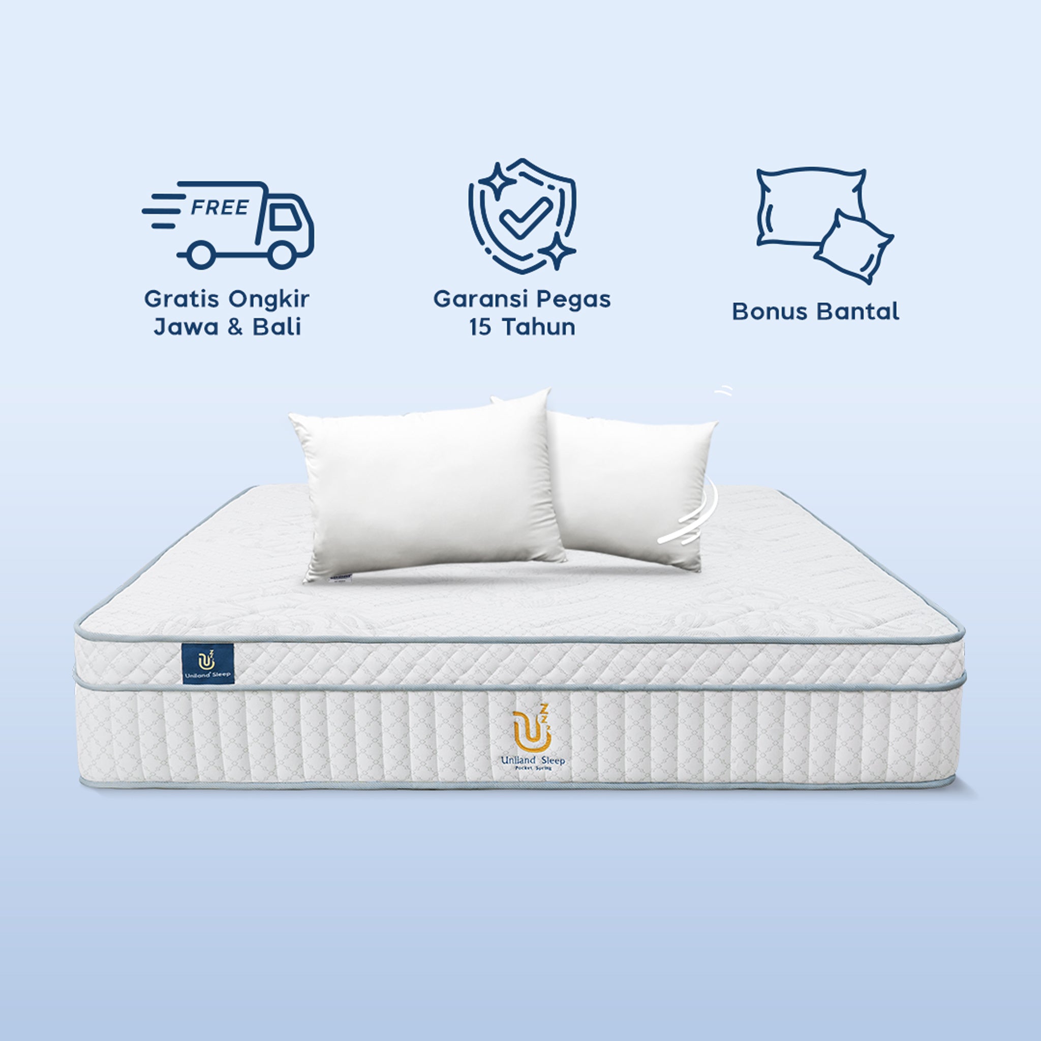 30cm Super Soft Plushtop Pocket Mattress