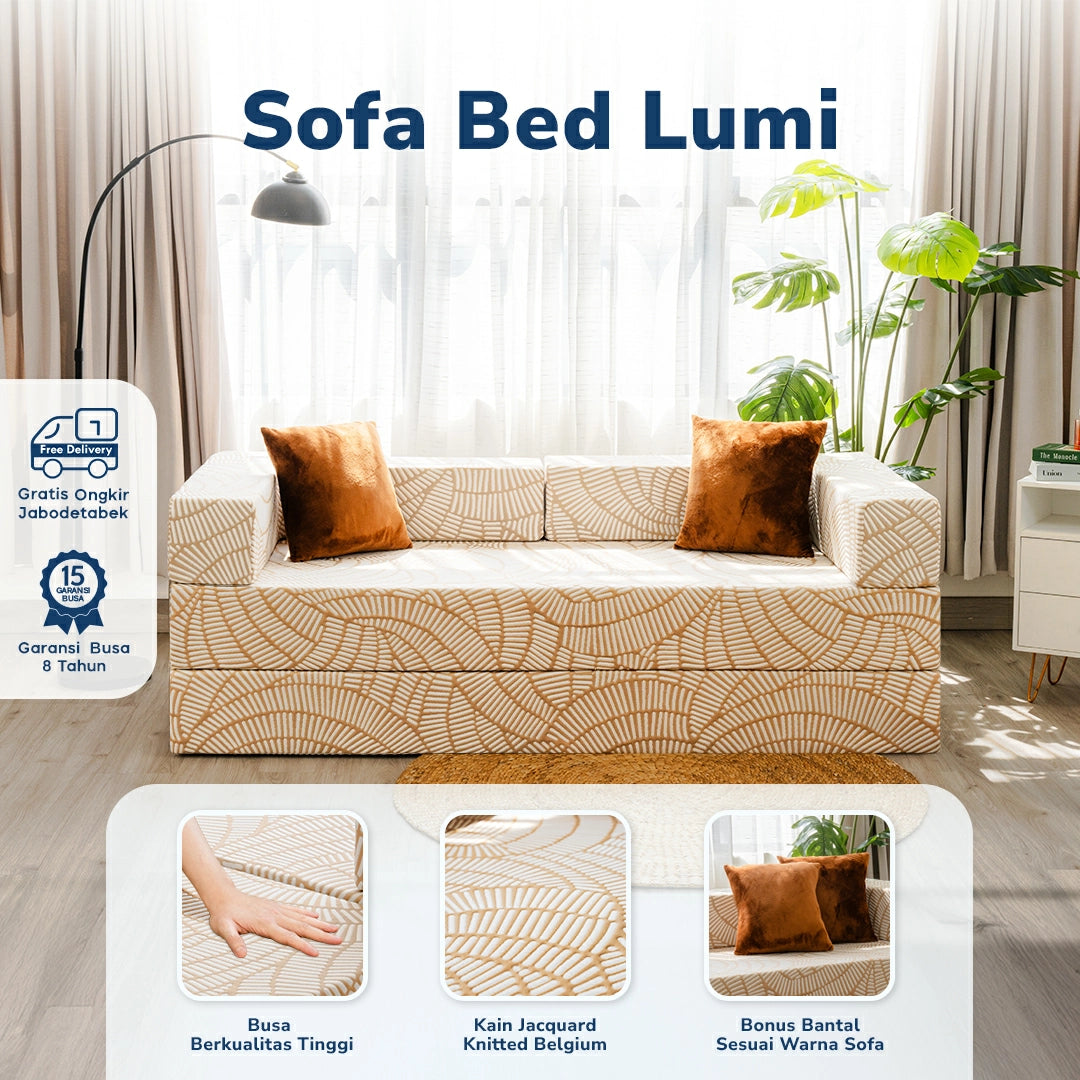 Sofa Bed Lumi by Uniland Sleep