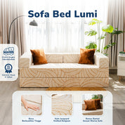 Sofa Bed Lumi by Uniland Sleep