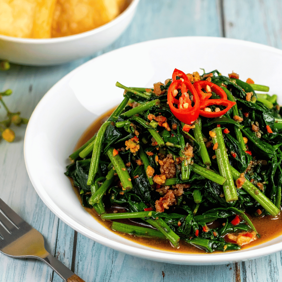 Mitos Sayur Kangkung Menyebabkan Ngantuk Setelah Memakannya