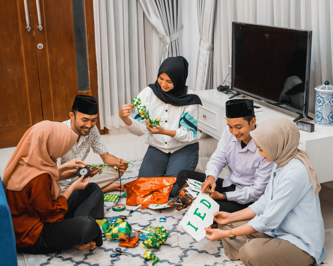 Ide desain ruang tamu Lebaran