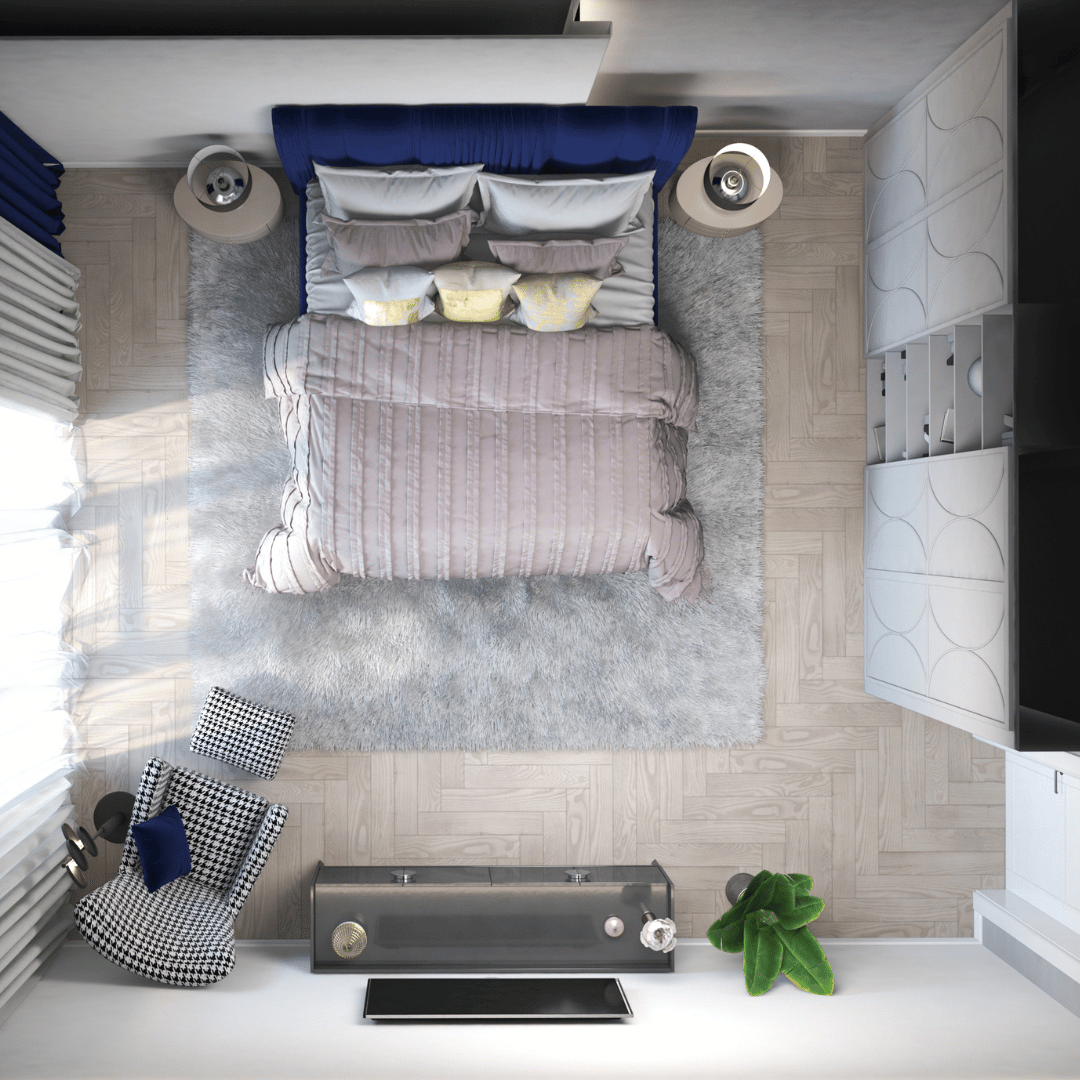 Posisi tempat tidur yang baik menghadap ke mana