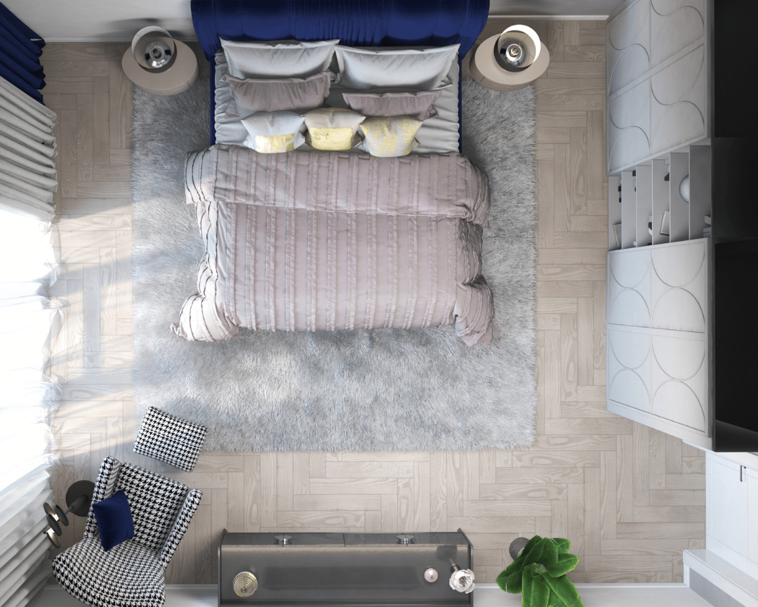 Posisi tempat tidur yang baik menghadap ke mana