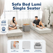 Sofa Bed Single Seater Lumi
