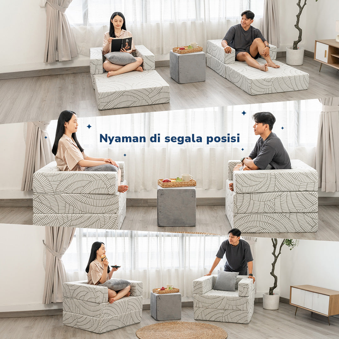 Sofa Bed Single Seater Lumi