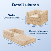 Sofa Bed Single Seater Lumi