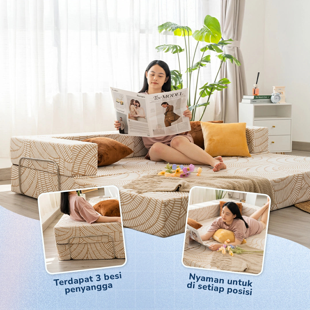 Sofa Bed Lumi by Uniland Sleep